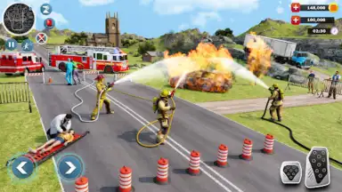 Screenshot von Firefighter :Fire Brigade Game 1
