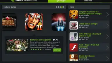 Screenshot von NVIDIA TegraZone 4