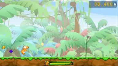 Screenshot von Dino Rush Race 2