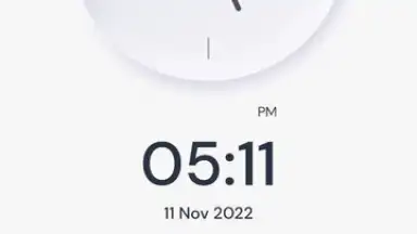 Screenshot von funnyClock 1