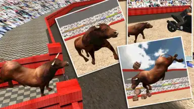 Screenshot von Angry Bull Attack Arena Sim 3D 6