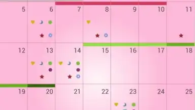Screenshot von My Cycles Period and Ovulation 1