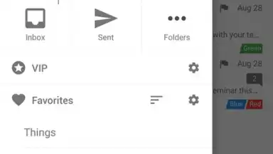 Screenshot von Nine Mail 2
