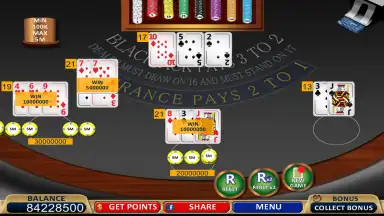 Screenshot von Блэкджек! 4