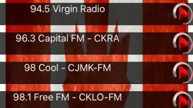 Screenshot von FM Canadian Radio Top 1