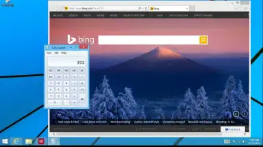 Screenshot von Microsoft Remote Desktop Beta 5