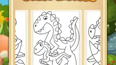 Screenshot von Dino Coloring Game 4