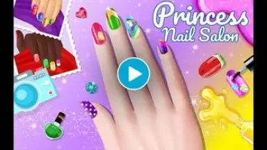 Screenshot von Nail Salon Game Girls Nail art 1