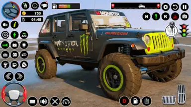 Screenshot von Offroad Jeep Driving:Jeep Game 1