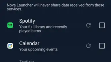 Screenshot von Nova Launcher 10