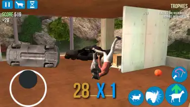 Screenshot von Goat Simulator 2