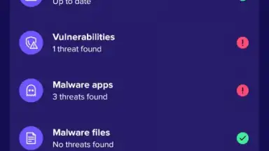 Screenshot von Avast Antivirus & Security 9
