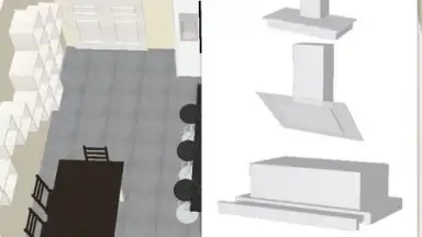 Screenshot von Kitchen 3D 3
