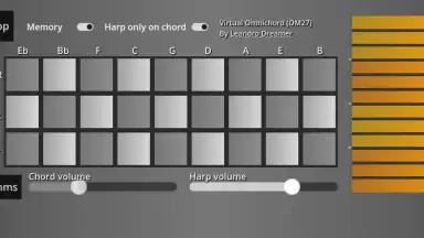 Screenshot von Virtual Omnichord 2