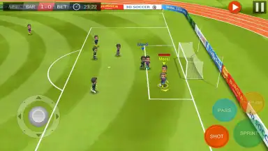 Screenshot von Mobile Soccer League 8