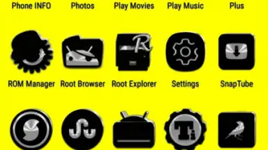 Screenshot von Black Icon Pack Free 5