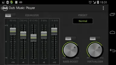Screenshot von Dub Music Player 2