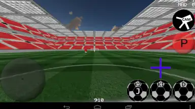 Screenshot von 3D Soccer 1