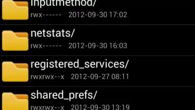 Screenshot von Root File Manager 5