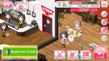 Screenshot von BanG Dream! Girls Band Party! 13
