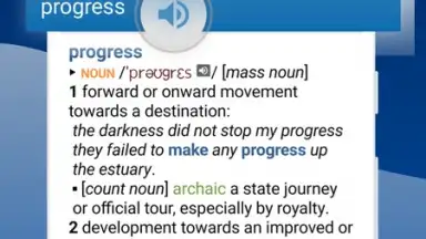 Screenshot von Oxford Dictionary 14