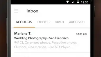 Screenshot von Thumbtack 4
