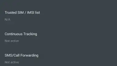 Screenshot von Avast Anti-Theft 2
