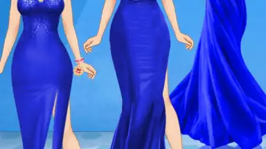Screenshot von Blue Princess Makeup Salon Games For Girls 2