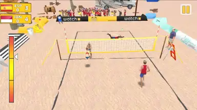 Screenshot von Volleyball: Spike Master 6