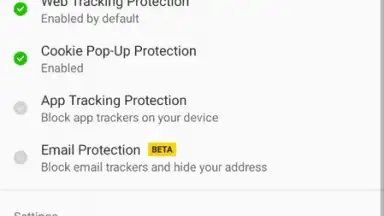 Screenshot von DuckDuckGo Private Browser 10
