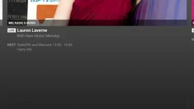 Screenshot von BBC iPlayer Radio 14
