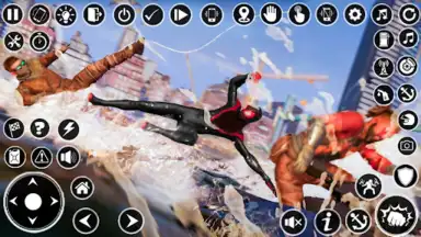 Screenshot von Black Spider Super hero Games 2