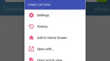 Screenshot von Lynket 1