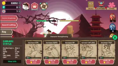 Screenshot von Samurai Kazuya 4