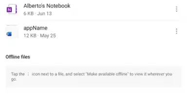 Screenshot von Microsoft OneDrive 5