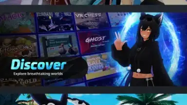 Screenshot von VRChat 1