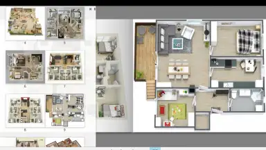 Screenshot von 3D Home Plans 6