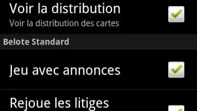 Screenshot von AndroBeloteFree 5