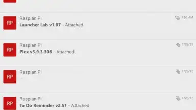 Screenshot von Microsoft Outlook 2