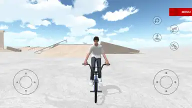 Screenshot von BMX Space 7