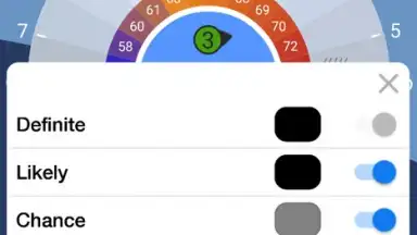 Screenshot von Atmosphere Weather 4