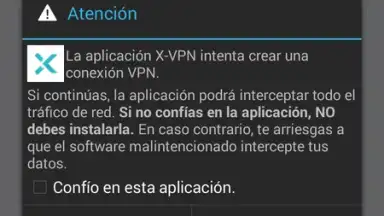 Screenshot von X-VPN 7