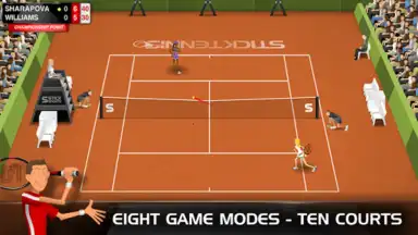 Screenshot von Stick Tennis 3
