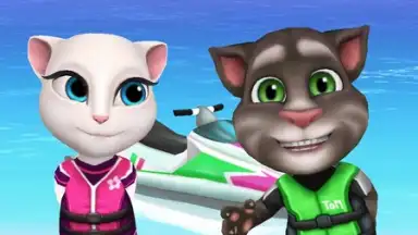 Screenshot von Talking Tom Jetski 5