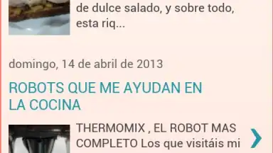 Screenshot von Recetas Caseras 1