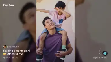 Screenshot von TikTok for Android TV 1