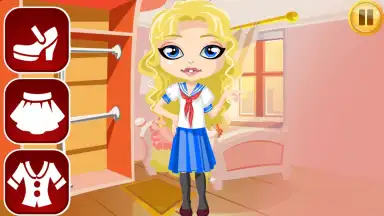 Screenshot von School Dress Up 2