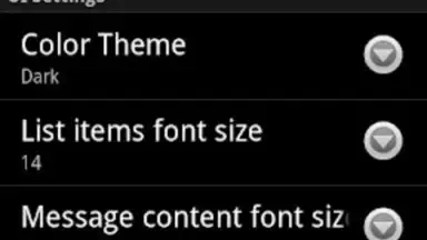 Screenshot von MailDroid 4