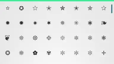 Screenshot von ASCII Text Symbols 4