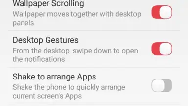 Screenshot von LeWa Launcher 7
